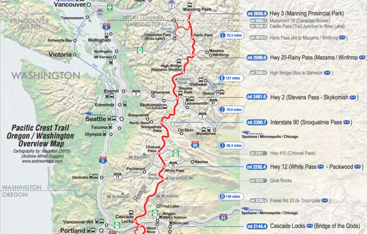 The Best Section Of The PCT? Part 5: Washington - EntrancedByWilderness